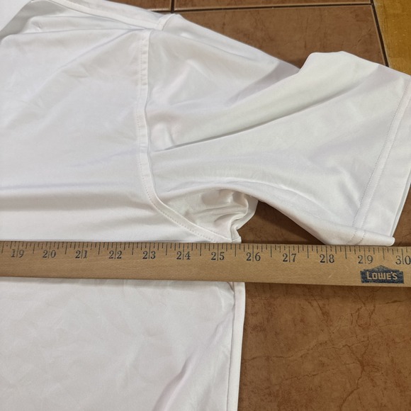 Peter Millar Polo Shirt Mens Sz XL White Summer Comfort Golf Performance Stretch - Picture 5 of 6